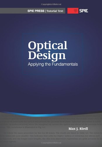 optical design applying the fundamentals 1st edition max j. riedl 0819477990, 9780819477996