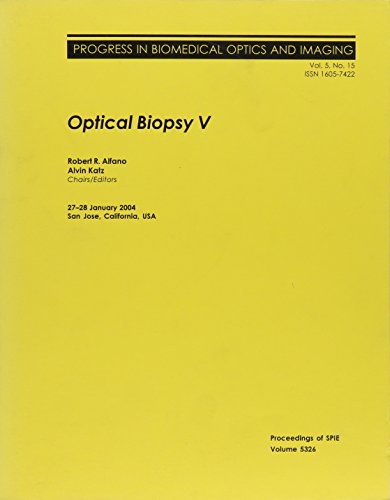 optical biopsy v 1st edition robert r. alfano 0819452343, 9780819452344