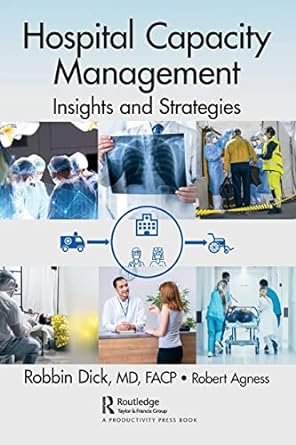 hospital capacity management insights and strategies 1st edition robbin dick ,robert agness 0367708582,