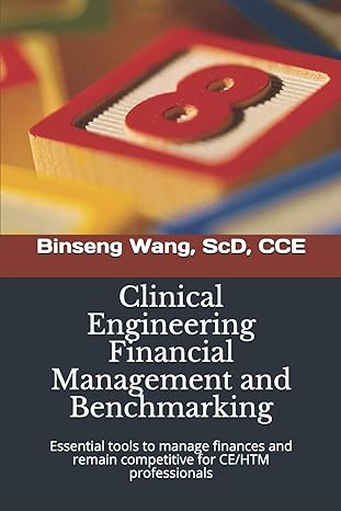 clinical engineering financial management and benchmarking essential tools to manage finances and remain