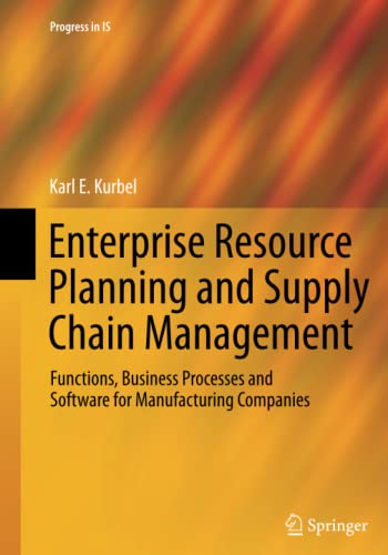 enterprise resource planning and supply chain management functions business processes and software for