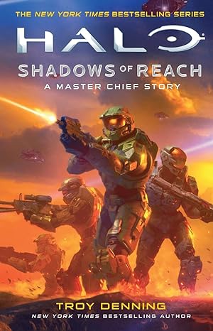 halo shadows of reach a master chief story 1st edition troy denning 1982143614, 978-1982143619