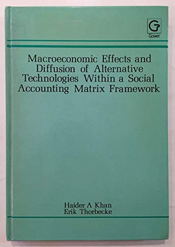 Macroeconomic Effects And Diffusion Of Alternative Technologies Within A Social Accounting Matrix Framework The Case Of Indonesia
