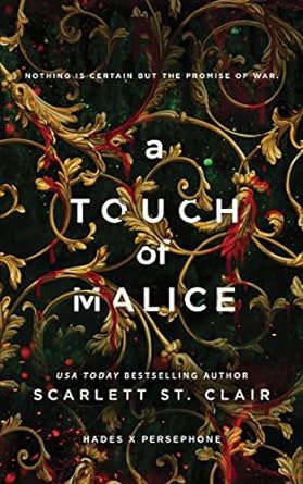 a touch of malice 1st edition scarlett st. clair 1728258472, 978-1728258478