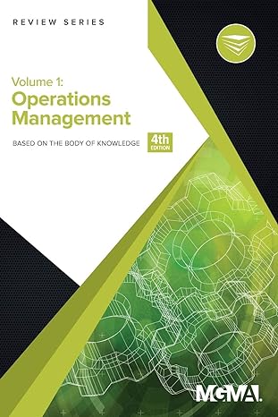 operations management body of knowledge review series 4th edition mgma 1568290551, 978-1568290553