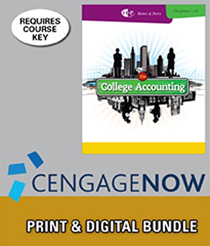 college accounting chapters 1-27 21st edition james a. heintz, robert w. parry 1285576454, 9781285576459