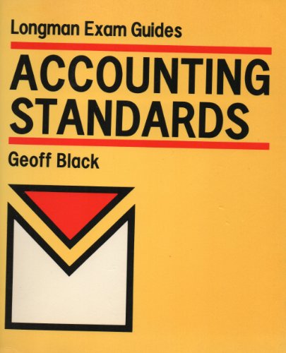 longman exam guide accounting standards 1st edition geoff black 0582469236, 9780582469235