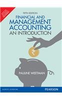 financial and management accounting an introduction 5th edition pauline weetman 9332511209, 9789332511200
