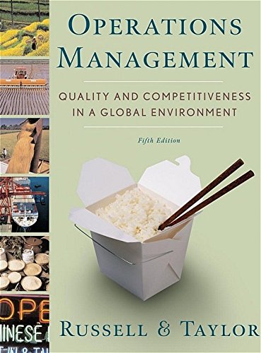 operations management quality and competitiveness in a global environment 5th edition roberta s. russell ,
