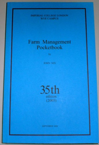 farm management pocketbook 35th edition john nix 0954120132, 9780954120139