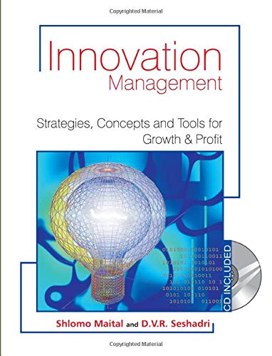 innovation management strategies concepts and tools for growth and profit 1st edition shlomo maital , d v r