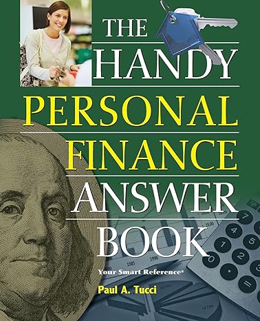 the handy personal finance answer book 1st edition paul a. tucci 1578593220, 978-1578593224
