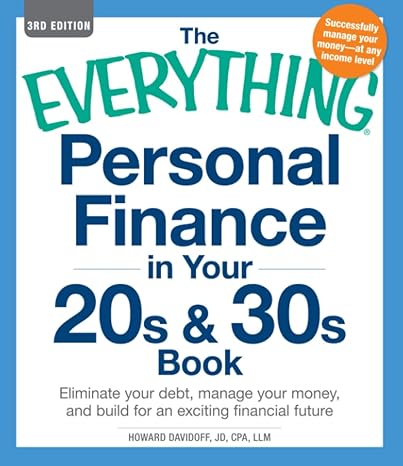 the everything personal finance in your 20s and 30s book 3rd edition howard davidoff 1440542562,