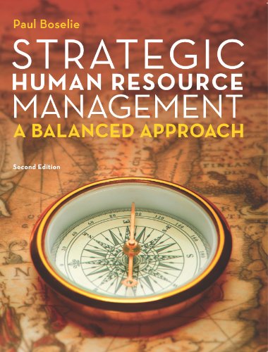 strategic human resource management a balanced approach 2nd edition paul boselie 0077145631, 9780077145637