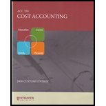 acc 350 cost accounting 2009 edition strayer university 0536367906, 9780536367907