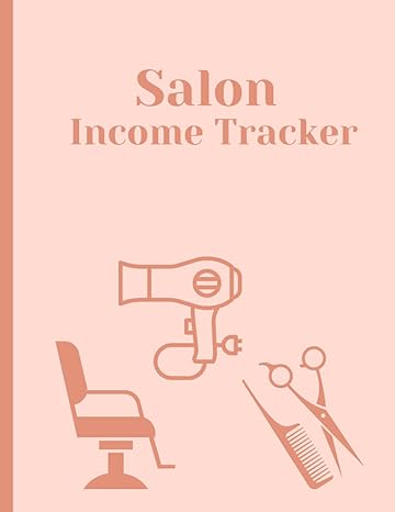 salon income tracker 1st edition bonnie kane 979-8549954304