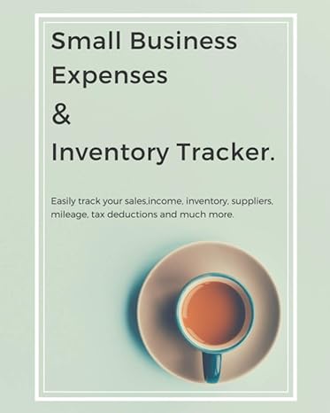 small business expenses and inventory tracker easily track your sales income suppliers products tax