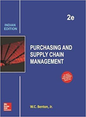 purchasing and supply chain management 2nd edition w. c. benton 9339222164, 9789339222161