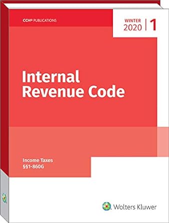 internal revenue code winter 2020 1st edition cch tax law 080804785x, 978-0808047858