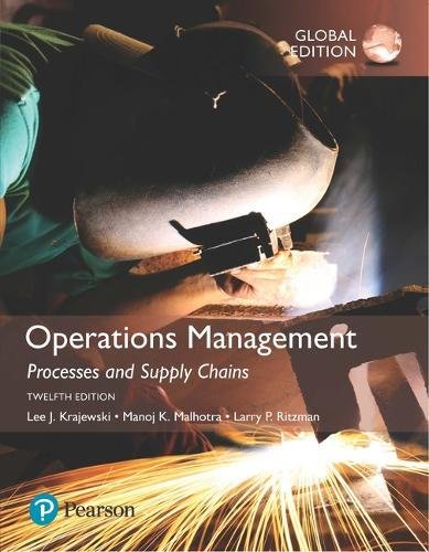 operations management processes and supply chains plus pearson mylab operations management with pearson etext