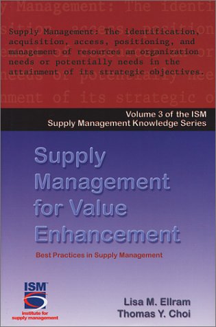 supply management for value enhancement 1st edition lisa m.ellram , thomas y.choi 0970311427, 9780970311429