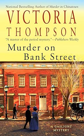 murder on bank street a gaslight mystery 1st edition victoria thompson 0425228371, 978-0425228371