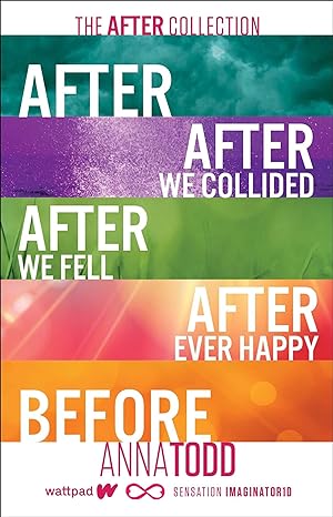 the after collection after after we collided after we fell after ever happy before  anna todd 1982158492,