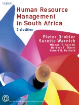 human resource management in south africa 3rd edition paul s grobler 1844803287, 9781844803286