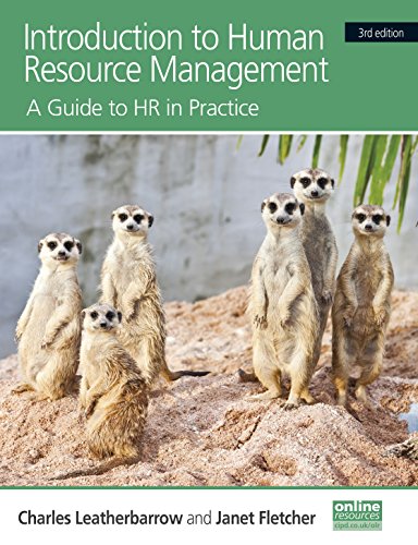 introduction to human resource management a guide to hr in practice 3rd edition charles leatherbarrow