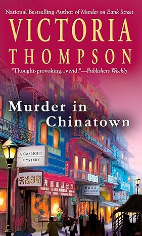 murder in chinatown  victoria thompson 0425222055, 978-0425222058