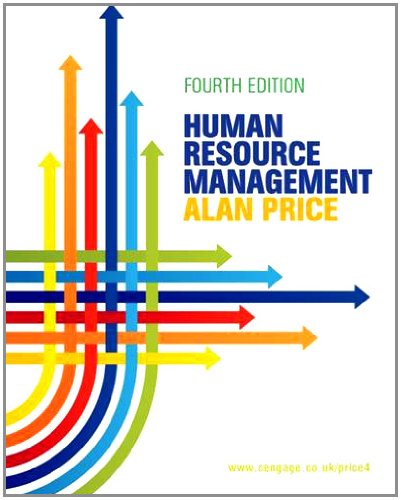 human resource management alan price 4th revised edition price, alan 1408032244, 9781408032244
