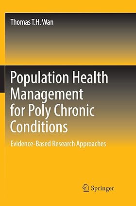 population health management for poly chronic conditions evidence based research approaches 1st edition