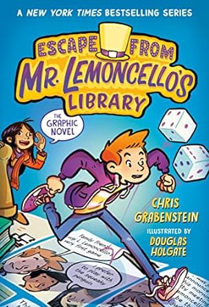 escape from mr lemoncello s library the graphic novel  chris grabenstein ,douglas holgate 059348486x,