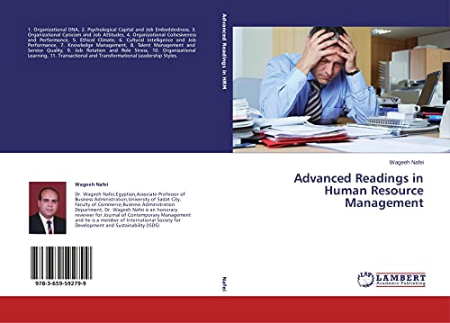 advanced readings in human resource management 1st edition wageeh nafei 365959279x, 9783659592799