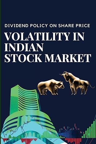 dividend policy on share price volatility in indian stock market 1st edition vijay deswal 3841859623,