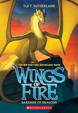 darkness of dragons wings of fire 1st edition tui t. sutherland 0545685486, 978-0545685481