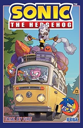 sonic the hedgehog vol 12 trial by fire 1st edition evan stanley ,adam bryce thomas ,aaron hammerstrom