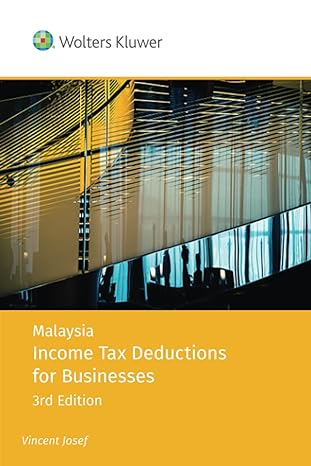 malaysia income tax deductions for businesses 3rd edition vincent josef 9670853974, 978-9670853970