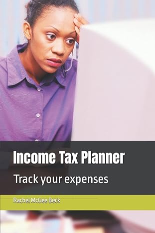 income tax planner track your expenses 1st edition rachel mcgee beck