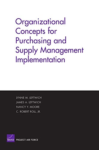 organizational concepts for purchasing and supply management implemantation 1st edition nancy y. moore ,