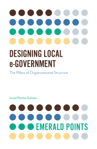 designing local e government the pillars of organizational structure 1st edition israel patiño galvan