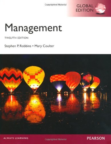 management 12 global edittion mary coulter, stephen p. robbins 9814526290, 9789814526296