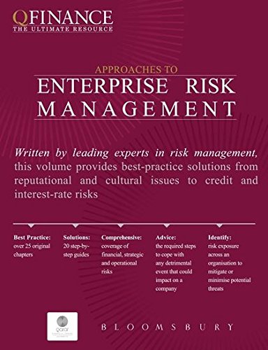approaches to enterprise risk management 1st edition bloomsbury publishing 1849300038, 9781849300032