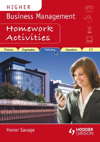 higher business management homework activities 1st edition honor savage 0340987588, 9780340987582