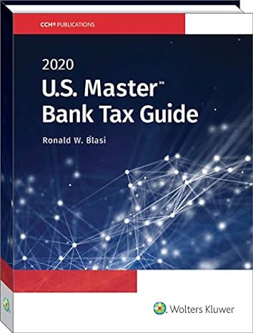 us master bank tax guide 1st edition ronald w. blasi 0808052926, 978-0808052920