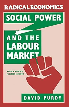 social power and the labour market a radical approach to labour economics 1st edition david purdy 0333291808,