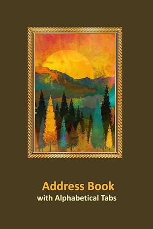 address book with alphabetical tabs 1st edition gwendolyn bonner