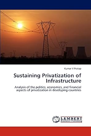 sustaining privatization of infrastructure analysis of the politics economics and financial aspects of