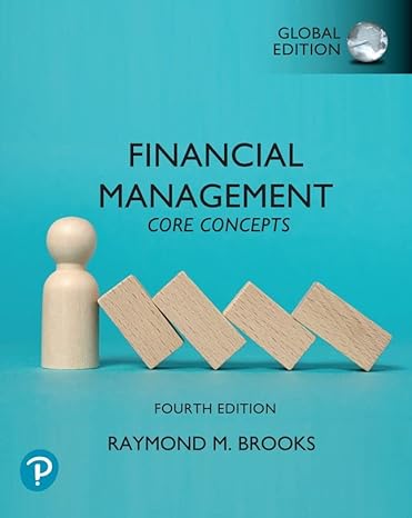 financial management  core concept 4th edition raymond brooks 1292437324, 978-1292437323