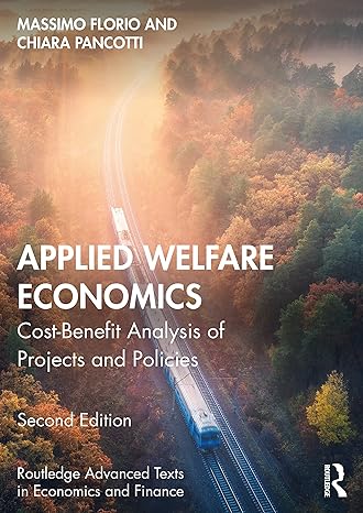applied welfare economics 2nd edition massimo florio ,chiara pancotti 1032022183, 978-1032022185